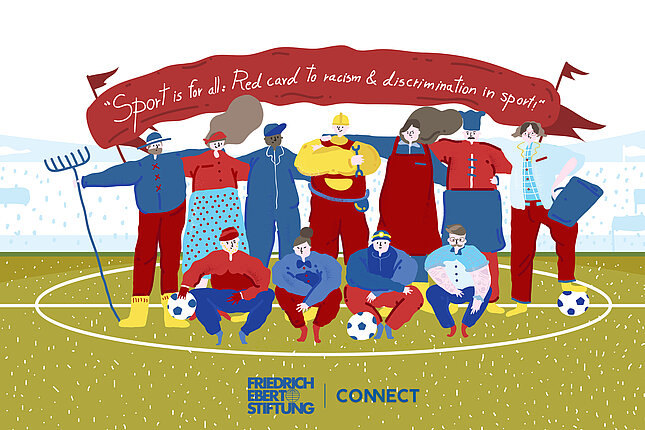 June: #KickItOut, down with discrimination in sports! 