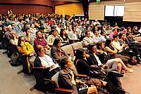 Participants at the 9th International Week of the Economy. Photo by FES Ecuador
